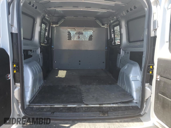 2019 Ram ProMaster City Cargo Tradesman SLT with VIN ZFBHRFBB5K6M28109, listed as a Copart auction lot 57772054 with 45,814 mi miles and Salvage title. Bid and sale history available at DreamBid. Image 10.