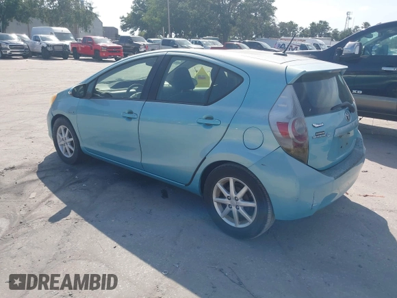 2013 Toyota Prius One z VIN JTDKDTB38D1039697, wystawiony jako IAAI lot #42378154 z przebiegiem 177 044 mil mil oraz . Historia ofert i sprzedaży dostępna na DreamBid. Obrazek 3.