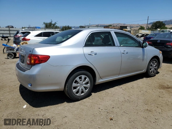 2010 Toyota Corolla with VIN JTDBU4EE7AJ076769, listed as a Copart auction lot 59239555 with 162,765 mi miles and Salvage title. Bid and sale history available at DreamBid. Image 3.