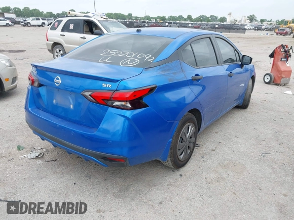 2023 Nissan Versa S z VIN 3N1CN8DV1PL832773, wystawiony jako IAAI lot #42140621 z przebiegiem 46 635 mil mil oraz . Historia ofert i sprzedaży dostępna na DreamBid. Obrazek 4.