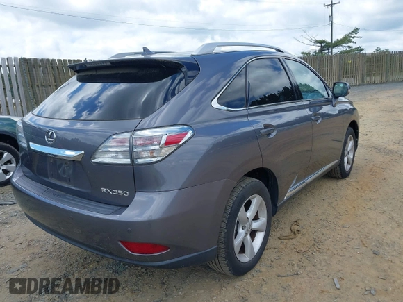 2012 Lexus RX 350 z VIN 2T2BK1BA6CC134323, wystawiony jako IAAI lot #42276573 z przebiegiem 84 264 mil mil oraz . Historia ofert i sprzedaży dostępna na DreamBid. Obrazek 4.