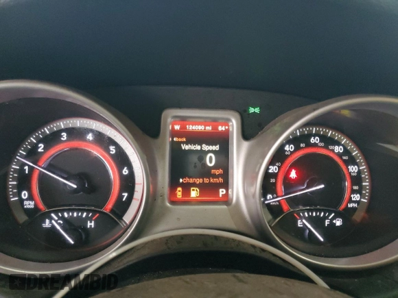 2019 Dodge Journey GT with VIN 3C4PDDEG6KT769964, listed as a Copart auction lot 50610735 with 124,090 mi miles and Salvage Title. Bid and sale history available at DreamBid. Image 9.