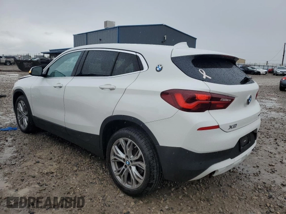 2022 BMW X2 xDrive28i z VIN WBXYJ1C00N5U17584, wystawiony jako Copart lot #55994955 z przebiegiem 21 973 mil mil oraz Czysty tytuł • Clean title. Historia ofert i sprzedaży dostępna na DreamBid. Obrazek 2.