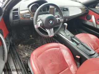2008 BMW Z4 3.0si with VIN 4USBU53588LX04307, listed as a Copart auction lot 63514304 with 89,345 mi miles and Salvage Title. Bid and sale history available at carsss.com. Image 8.