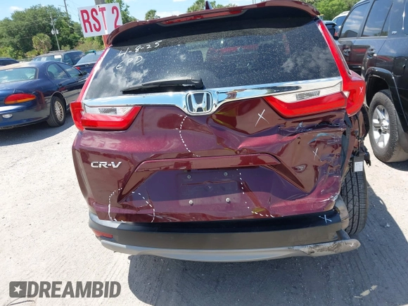 2019 Honda CR-V EX-L with VIN 7FARW1H85KE001692, listed as a IAAI auction lot 42039524 with 58,850 mi miles. Bid and sale history available at carsss.com. Image 16.