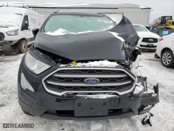 2021 Ford EcoSport SE with VIN MAJ3S2GE3MC444004, listed as a Copart auction lot 38264984 with 35,288 mi miles and Salvage Title. Bid and sale history available at carsss.com. Image 5.