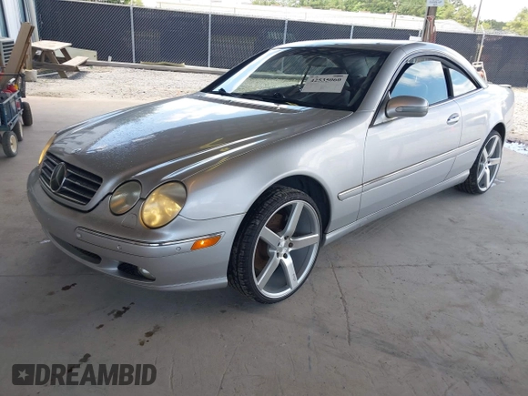 2002 Mercedes-Benz CL 500/600 z VIN WDBPJ75J32A018817, wystawiony jako IAAI lot #42535060 z przebiegiem Nie podano mil oraz . Historia ofert i sprzedaży dostępna na DreamBid. Obrazek 2.