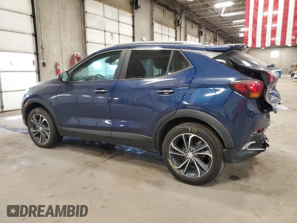 2022 Buick Encore GX Select with VIN KL4MMESL5NB134034, listed as a Copart auction lot 52597855 with 4,820 mi miles and Salvage title. Bid and sale history available at DreamBid. Image 2.