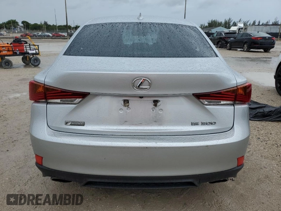 2018 Lexus IS 300 with VIN JTHBA1D27J5063607, listed as a Copart auction lot 63473825 with 124,193 mi miles and Salvage title. Bid and sale history available at DreamBid. Image 6.