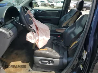 2005 Honda Odyssey EX-L z VIN 5FNRL38775B014777, wystawiony jako Copart lot #56245735 z przebiegiem 222 798 mil mil oraz Szkoda całkowita • Salvage title. Historia ofert i sprzedaży dostępna na DreamBid. Obrazek 7.