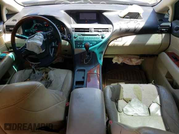 2010 Lexus RX 450h with VIN JTJBC1BA8A2012105, listed as a Copart auction lot 54835615 with 193,740 mi miles and Salvage title. Bid and sale history available at DreamBid. Image 8.