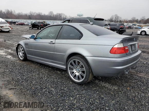 2004 BMW 3 Series M3 with VIN WBSBL93464PN56757, listed as a Copart auction lot 82568104 with 126,971 mi miles and Non Repairable. Bid and sale history available at DreamBid. Image 2.