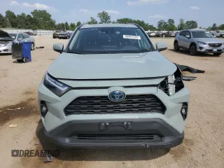 2022 Toyota RAV4 Hybrid XLE Premium with VIN 4T3B6RFV8NU101319, listed as a Copart auction lot 60987535 with 100,070 mi miles and Salvage title. Bid and sale history available at DreamBid. Image 5.
