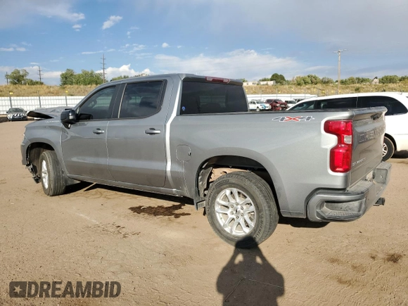 2023 Chevrolet Silverado 1500 RST with VIN 1GCUDEE87PZ141591, listed as a Copart auction lot 76496604 with 60,891 mi miles and Salvage Title. Bid and sale history available at DreamBid. Image 2.