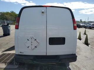 2014 Chevrolet Express Cargo Van with VIN 1GCWGFCA3E1132068, listed as a Copart auction lot 53259715 with 133,467 mi miles and Clean Title. Bid and sale history available at carsss.com. Image 6.