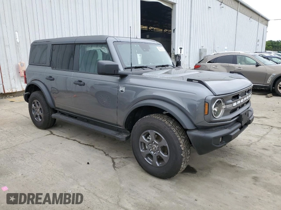 2024 Ford Bronco Big Bend with VIN 1FMDE7BH7RLB26880, listed as a Copart auction lot 60023905 with Not provided miles and Salvage title. Bid and sale history available at DreamBid. Image 4.