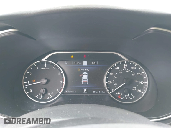 2020 Nissan Maxima SV with VIN 1N4AA6CV3LC360108, listed as a IAAI auction lot 42514852 with 96,640 mi miles and . Bid and sale history available at DreamBid. Image 7.