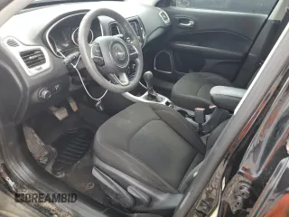 2018 Jeep Compass Sport с VIN 3C4NJCAB5JT335280, выставлен на аукционе Copart как лот 54524935 с пробегом 104 436 миль миль и Списание • Salvage title. История ставок и продаж доступна на DreamBid. Изображение 7.
