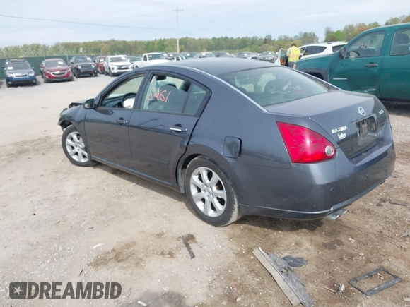 2007 Nissan Maxima SL with VIN 1N4BA41E07C860647, listed as a IAAI auction lot 42098261 with 135,291 mi miles and . Bid and sale history available at DreamBid. Image 3.