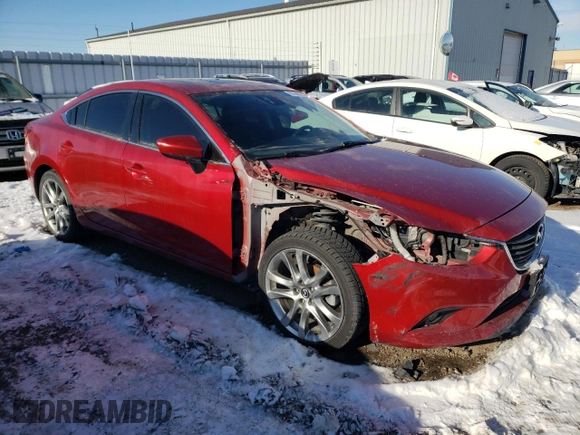 2015 Mazda 6 i Grand Touring with VIN JM1GJ1W50F1185626, listed as a Copart auction lot 87596025 with 147,630 mi miles and Clean Title. Bid and sale history available at carsss.com. Image 4.