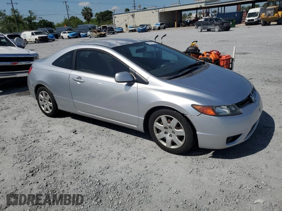 2008 Honda Civic Cpe LX with VIN 2HGFG12608H548361, listed as a Copart auction lot 52218835 with 103,052 mi miles and Clean Title. Bid and sale history available at carsss.com. Image 4.