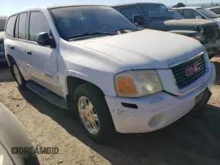 2002 GMC Envoy SLT with VIN 1GKDS13SX22184163, listed as a Copart auction lot 86400894 with 0 mi miles and Salvage Title. Bid and sale history available at carsss.com. Image 4.