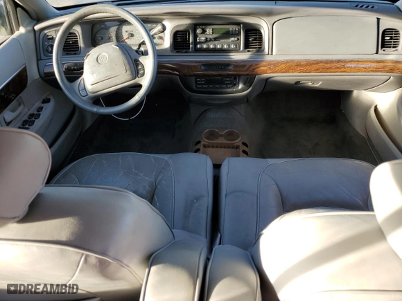 1999 Mercury Grand Marquis LS with VIN 2MEFM75W1XX681722, listed as a Copart auction lot 74398494 with 155,532 mi miles and Salvage Title. Bid and sale history available at carsss.com. Image 8.