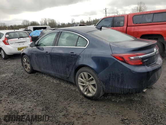 2016 Buick Regal with VIN 2G4GK5EX6G9181368, listed as a Copart auction lot 47410995 with 100,471 mi miles and Salvage Title. Bid and sale history available at carsss.com. Image 2.