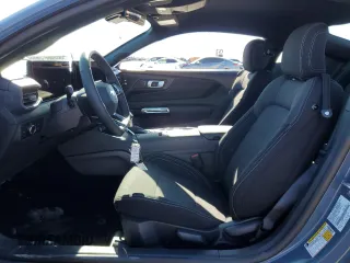 2025 Ford Mustang EcoBoost with VIN 1FA6P8TH5S5103934, listed as a Copart auction lot 43240215 with 121 mi miles and Salvage Title. Bid and sale history available at carsss.com. Image 7.