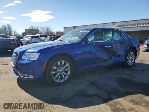 2019 Chrysler 300 Limited with VIN 2C3CCAKG9KH722784, listed as a Copart auction lot 46051835 with 43,364 mi miles and Salvage Title. Bid and sale history available at carsss.com. Image 1.