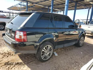 2008 Land Rover Range Rover Sport SC with VIN SALSH23478A174206, listed as a Copart auction lot 48410385 with 176,174 mi miles and Salvage Title. Bid and sale history available at carsss.com. Image 3.