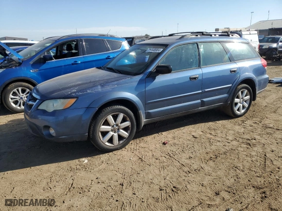 2008 Subaru Outback (Natl) i with VIN 4S4BP61C987339998, listed as a Copart auction lot 71448984 with 116,613 mi miles and Salvage Title. Bid and sale history available at carsss.com. Image 1.