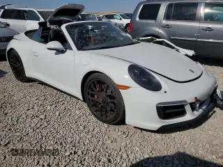 2018 Porsche 911 Carrera S with VIN WP0CB2A94JS147492, listed as a Copart auction lot 75830544 with 16,918 mi miles and Salvage Title. Bid and sale history available at carsss.com. Image 4.