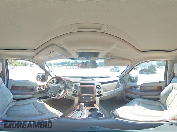 2009 Ford F-150 XL with VIN 1FTPW14V69FA48640, listed as a Copart auction lot 65913475 with 134,839 mi miles and Salvage title. Bid and sale history available at DreamBid. Image 14.