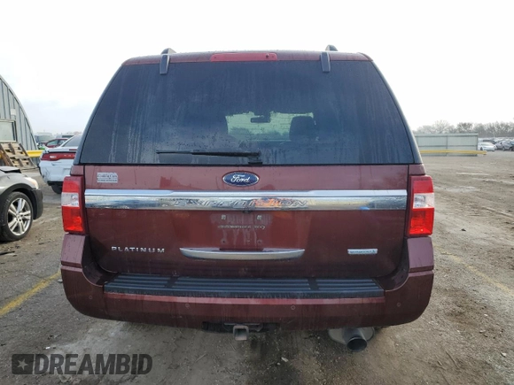 2017 Ford Expedition Platinum с VIN 1FMJU1MT8HEA25872, выставлен на аукционе Copart как лот 83593674 с пробегом 119 717 миль миль и Списание • Salvage title. История ставок и продаж доступна на DreamBid. Изображение 6.