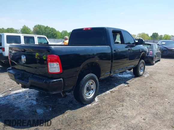 2022 Ram 2500 Big Horn with VIN 3C6UR5DL7NG221484, listed as a IAAI auction lot 42034974 with Not provided miles and . Bid and sale history available at DreamBid. Image 4.