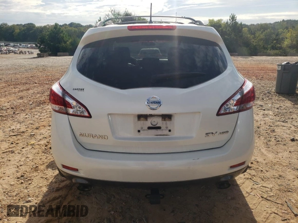 2012 Nissan Murano SL with VIN JN8AZ1MW9CW209208, listed as a Copart auction lot 70034254 with 172,605 mi miles and Salvage Title. Bid and sale history available at carsss.com. Image 6.