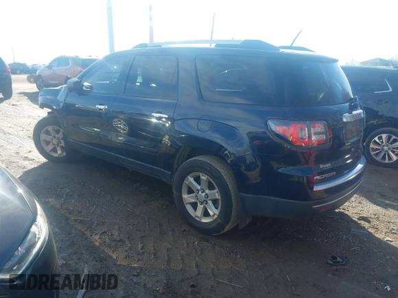 2016 GMC Acadia SLE with VIN 1GKKRPKD1GJ200109, listed as a IAAI auction lot 41033733 with 105,286 mi miles. Bid and sale history available at carsss.com. Image 3.