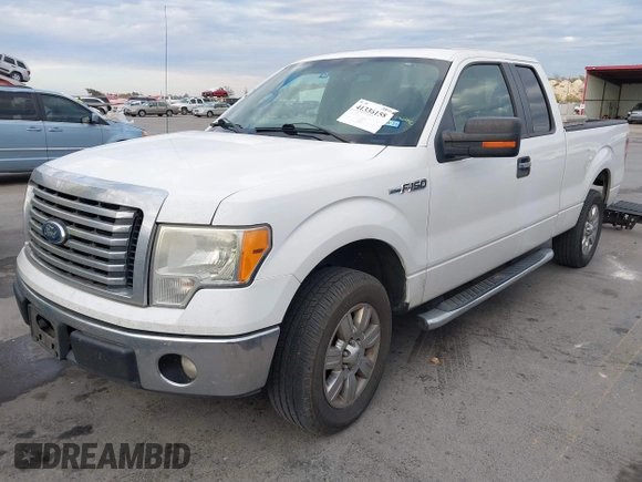 2011 Ford F-150 XL with VIN 1FTFX1CF7BFB42907, listed as a IAAI auction lot 41336158 with 319,430 mi miles. Bid and sale history available at carsss.com. Image 2.