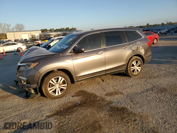 2016 Honda Pilot EX-L with VIN 5FNYF5H72GB024313, listed as a Copart auction lot 49960475 with 81,437 mi miles and Salvage Title. Bid and sale history available at carsss.com. Image 1.