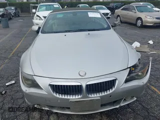 2005 BMW 6 Series 645Ci with VIN WBAEK73495B324371, listed as a IAAI auction lot 41496290 with 109,251 mi miles. Bid and sale history available at carsss.com. Image 12.