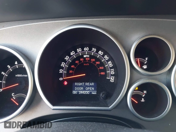 2013 Toyota Tundra Limited z VIN 5TFHY5F10DX277740, wystawiony jako IAAI lot #41085086 z przebiegiem 244 200 mil mil oraz . Historia ofert i sprzedaży dostępna na DreamBid. Obrazek 7.