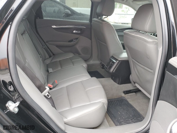 2018 Chevrolet Impala Premier with VIN 2G1125S33J9127022, listed as a Copart auction lot 44958275 with 128,327 mi miles and Salvage Title. Bid and sale history available at carsss.com. Image 10.