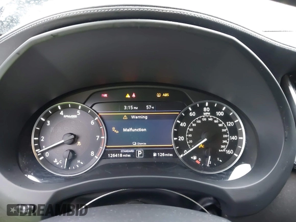 2019 Infiniti QX50 Essential z VIN 3PCAJ5M35KF134266, wystawiony jako IAAI lot #41514669 z przebiegiem 126 418 mil mil oraz . Historia ofert i sprzedaży dostępna na DreamBid. Obrazek 7.