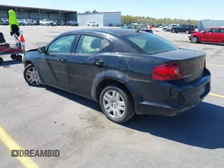 2012 Dodge Avenger SE with VIN 1C3CDZAB4CN128680, listed as a IAAI auction lot 41877366 with 258,138 mi miles. Bid and sale history available at carsss.com. Image 3.