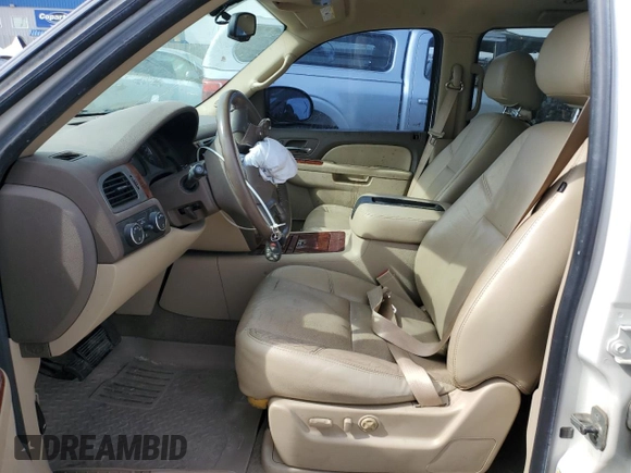 2010 Chevrolet Suburban LTZ with VIN 1GNUKKE39AR173515, listed as a Copart auction lot 48370555 with 0 mi miles and Salvage Title. Bid and sale history available at carsss.com. Image 7.