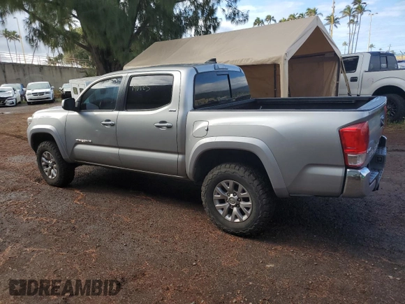 2017 Toyota Tacoma SR5 with VIN 3TMCZ5AN5HM076042, listed as a Copart auction lot 46495114 with 65,080 mi miles and Clean Title. Bid and sale history available at carsss.com. Image 2.