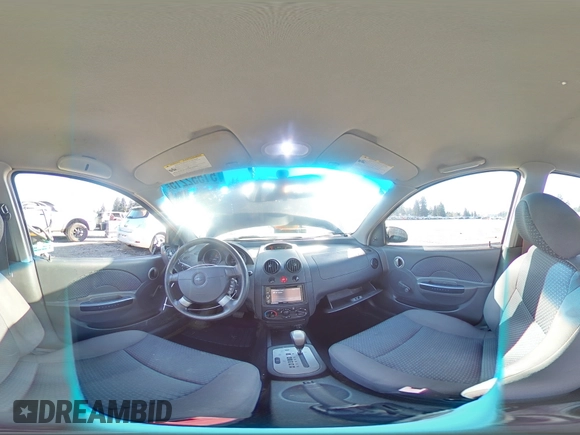 2008 Chevrolet Aveo LS with VIN KL1TD66608B164419, listed as a Copart auction lot 51552215 with 158,791 mi miles and Salvage Title. Bid and sale history available at DreamBid. Image 13.