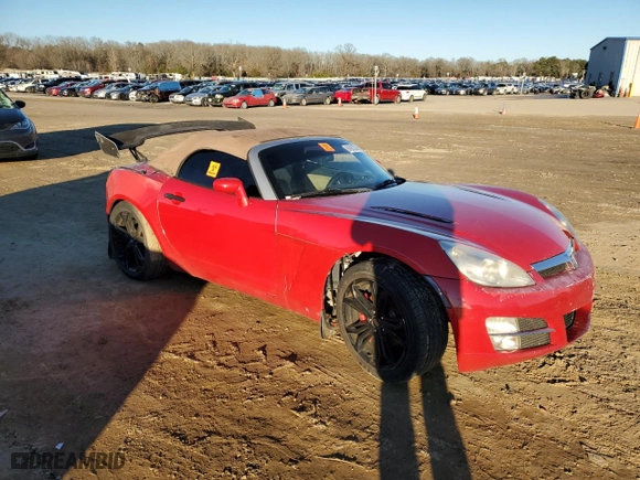 2007 Saturn Sky with VIN 1G8MB35B37Y102695, listed as a Copart auction lot 88982385 with 0 mi miles and Salvage Title. Bid and sale history available at carsss.com. Image 4.