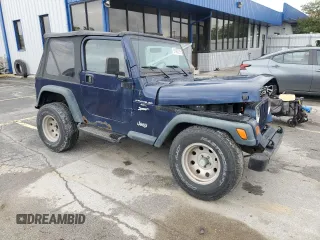 1997 Jeep Wrangler Sport z VIN 1J4FY19S9VP490590, wystawiony jako Copart lot #57492775 z przebiegiem 161 648 mil mil oraz Szkoda całkowita • Salvage title. Historia ofert i sprzedaży dostępna na DreamBid. Obrazek 4.